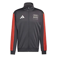 Men's adidas Charcoal Audi F1 Team Alphaskin Full-Zip Track Jacket