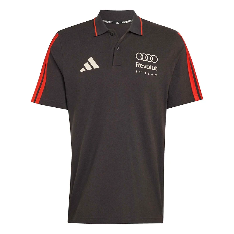 Men's adidas Charcoal Audi F1 Team Alphaskin Polo