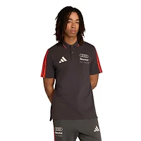 Men's adidas Charcoal Audi F1 Team Alphaskin Polo