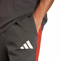 Men's adidas Charcoal Audi F1 Team Alphaskin Tri-Blend Shorts