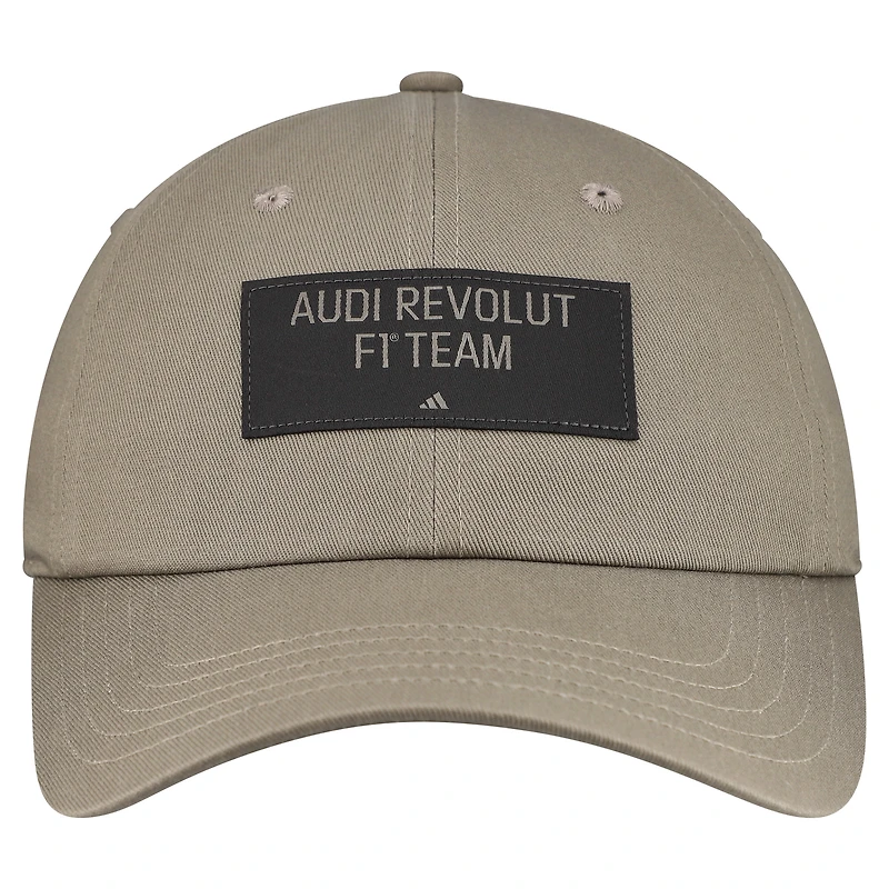 Casquette unisexe adidas marron Audi Formula 1 Team Elevated Baseball ajustable