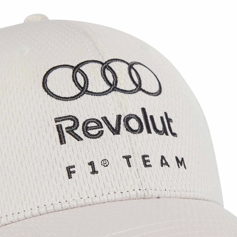 Casquette unisexe adidas blanche Audi Team Alphaskin Flex