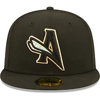 Casquette ajustée Authentic Collection Team Alternate 59FIFTY pour homme Augusta GreenJackets New Era noire