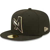 Casquette ajustée Authentic Collection Team Alternate 59FIFTY pour homme Augusta GreenJackets New Era noire