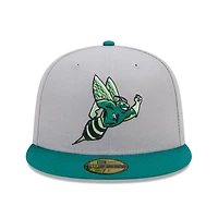 Casquette ajustée New Era Augusta GreenJackets Marvel x Minor League 59FIFTY pour homme