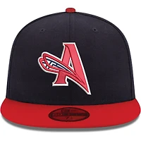 Men's New Era Navy Augusta GreenJackets Authentic Collection 59FIFTY Fitted Hat