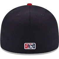 Men's New Era Navy Augusta GreenJackets Authentic Collection 59FIFTY Fitted Hat