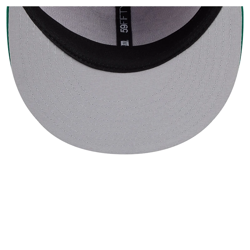 Men's New Era  Pink/Green Augusta GreenJackets Minor League Theme Nights 59FIFTY Fitted Hat