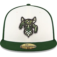 Casquette ajustée 59FIFTY Augusta GreenJackets Authentic Collection pour homme New Era blanche
