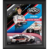 Photo encadrée Fanatics Authentic Austin Cindric 2022 Daytona 500 Champion 15'' x 17''