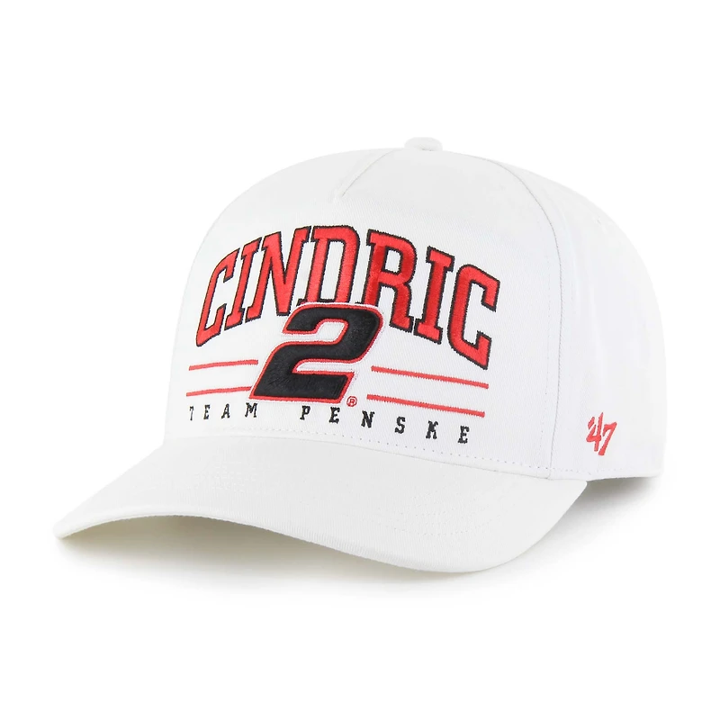Men's '47  White Austin Cindric  Roscoe Hitch Adjustable Hat