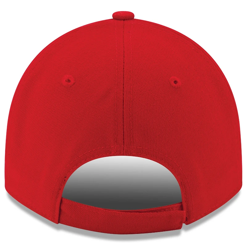 Casquette ajustable 9FORTY Austin Cindric rouge New Era pour homme, séries éliminatoires NASCAR Cup Series 2025