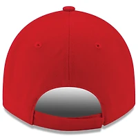 Casquette ajustable 9FORTY Austin Cindric rouge New Era pour homme, séries éliminatoires NASCAR Cup Series 2025