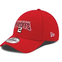 Casquette ajustable 9FORTY Austin Cindric rouge New Era pour homme, séries éliminatoires NASCAR Cup Series 2025