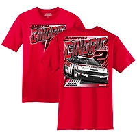 Men's Team Penske  Red Austin Cindric Car T-Shirt