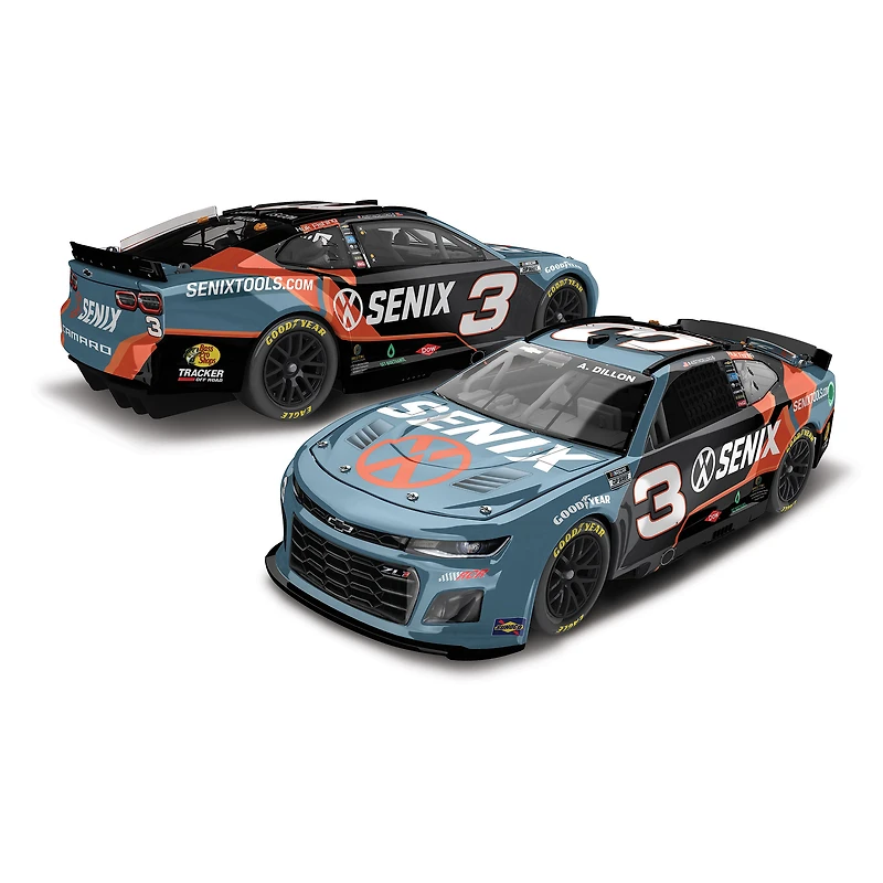Action Racing Austin Dillon 2024 #3 Senix Tools 1:24 Peinture standard Chevrolet Camaro moulée sous pression