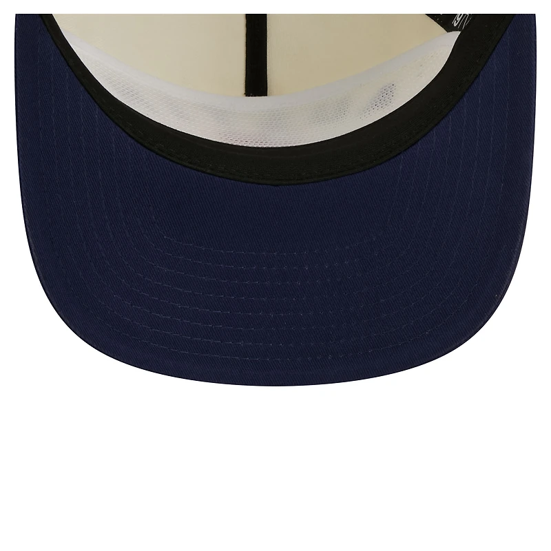 Men's New Era Cream/Navy Austin Dillon Flag 19TWENTY Adjustable Hat