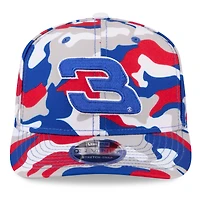 Men's New Era White Austin Dillon Patriotic Camo 9SEVENTY Stretch-Snap Hat