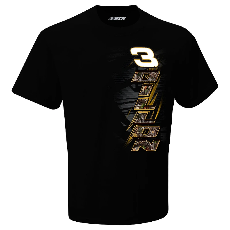 Men's Richard Childress Racing Team Collection  Black Austin Dillon Bass Pro Shops Camo T-Shirt
