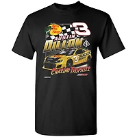 Men's Richard Childress Racing Team Collection Black Austin Dillon Bass Pro Shops Darlington Throwback T-Shirt