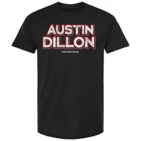 T-shirt noir Austin Dillon Titan Risk Solutions pour homme, collection Richard Childress Racing Team