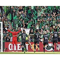 Austin FC Unsigned First-Ever MLS Cup Playoffs Win Photograph