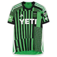 Guilherme Biro Austin FC Autographed Match-Used #29 Green adidas Jersey from the 2024 MLS Season - Size M