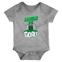 Ensemble de trois bodies Outerstuff Austin FC Unite pour bébé