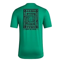 Men's adidas Green Austin FC Local Wrap T-Shirt