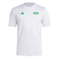Men's adidas White Austin FC Local Wrap T-Shirt