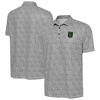 Men's Antigua  White Austin FC Field Ditsy Polo