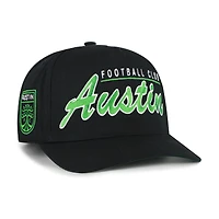 Casquette ajustable Austin FC Brushmark Hitch noire '47 pour homme