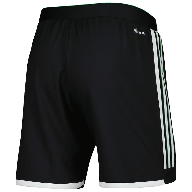 Short adidas Austin FC 2023 extérieur AEROREADY Authentic pour homme noir