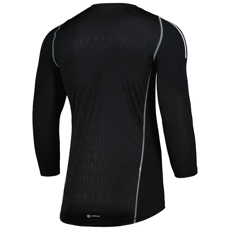 Men's adidas Black Austin FC 2023 Goalkeeper Long Sleeve Replica Jersey