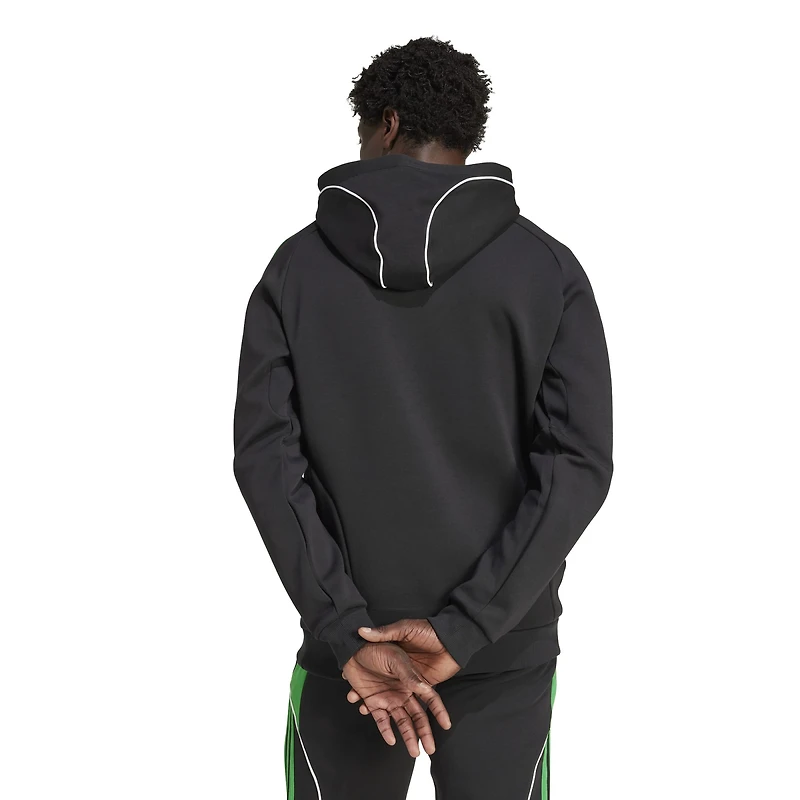 Men's adidas Black Austin FC 2025 Travel Pullover Hoodie