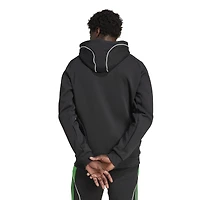 Men's adidas Black Austin FC 2025 Travel Pullover Hoodie