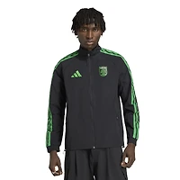 Veste raglan zippée adidas Austin FC 2026 Anthem noire pour homme