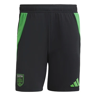Short adidas Austin FC Home 2025 The Heartbeat Kit Authentic pour homme noir