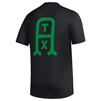 T-shirt adidas Austin FC Team Jersey Hook AEROREADY noir pour homme