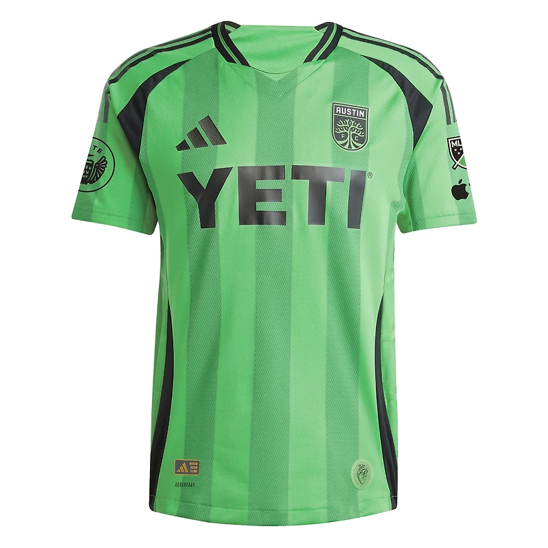 Maillot de joueur authentique adidas Daniel Pereira Austin FC 2025 The Heartbeat Kit pour homme
