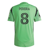 Men's adidas Daniel Pereira Green Austin FC 2025 The Heartbeat Kit Authentic Player Jersey