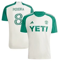 Men's adidas Daniel Pereira Green Austin FC 2025 The Heartbeat Kit Replica Player Jersey