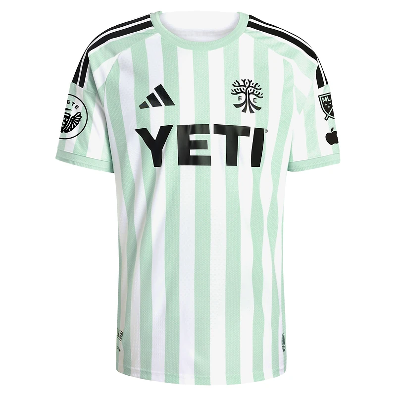 Maillot authentique adidas Facundo Torres blanc Austin FC 2026 The Rooted Kit pour homme