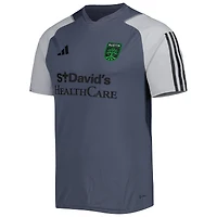 Men's adidas Gray Austin FC 2023 On-Field Training Jersey