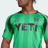 Maillot authentique adidas Austin FC 2025 The Heartbeat Kit pour homme Vert