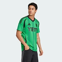 Men's adidas  Green Austin FC 2025 The Heartbeat Kit Replica Jersey