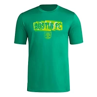T-shirt adidas vert Austin FC Local Pop AEROREADY pour homme
