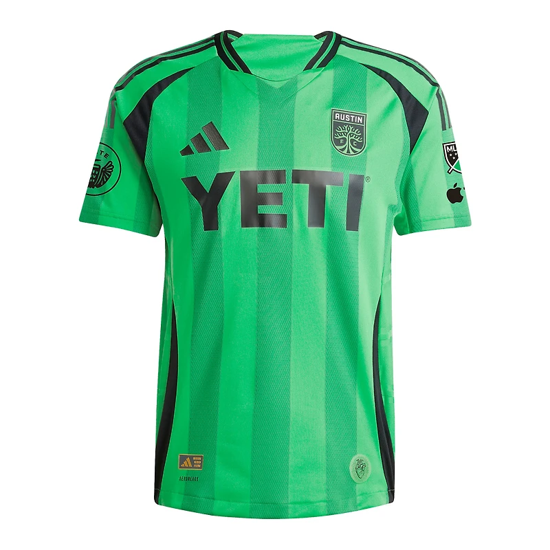 Men's adidas Ilie Sanchez Green Austin FC 2025 The Heartbeat Kit Authentic Player Jersey