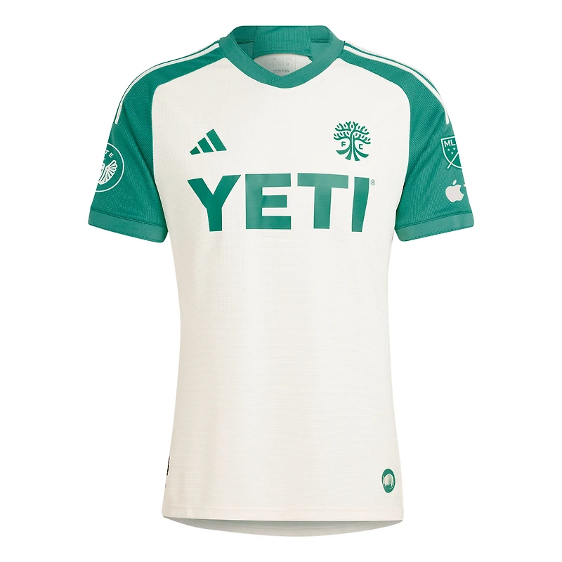 Men's adidas Ilie Sanchez Green Austin FC 2025 The Heartbeat Kit Authentic Player Jersey