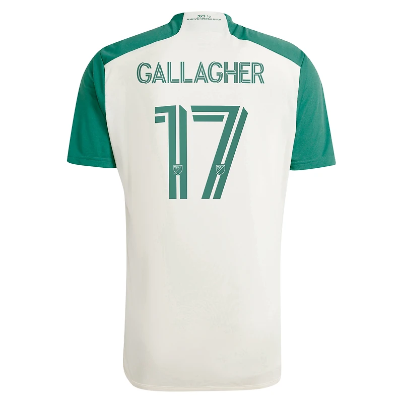 Maillot de joueur réplique adidas Jon Gallagher Tan Austin FC 2024 The Armadillo Kit pour hommes